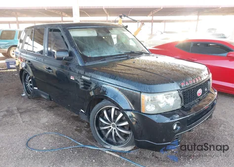 2009 Land Rover Range Rover Sport Supercharged из США, поврежденный, VIN SALSH23429A195210